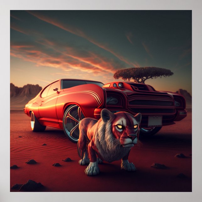 Poster chevelle 71 (Devant)