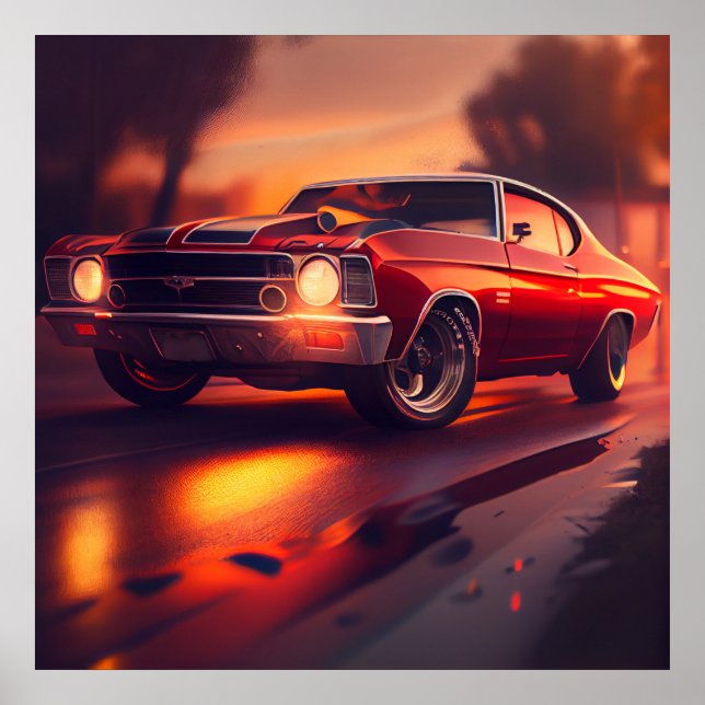 Poster chevelt (Devant)