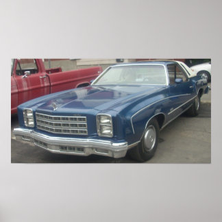 Poster Chevrolet/Chevy Monte Carlo 1977