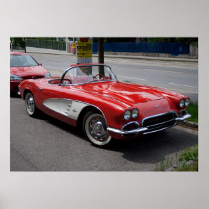 Poster Chevrolet Corvette