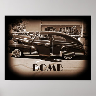 Poster Chevrolet Fleetline Bombe à basse vitesse