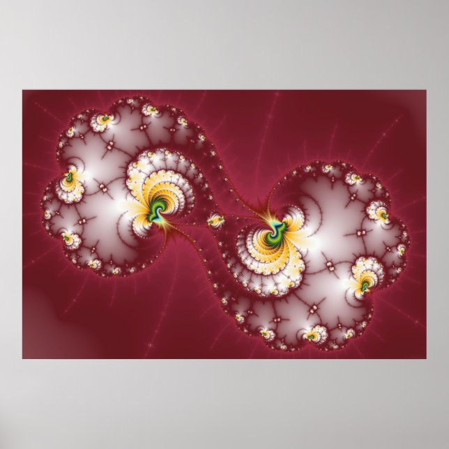 Poster Chew d'os de chien - Fractal (Devant)