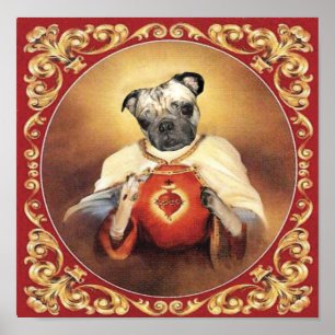 Poster Chewie Peinture du Sacré Coeur