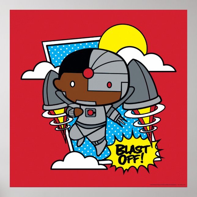 Poster Chibi Cyborg S'Est Éteint ! (Devant)