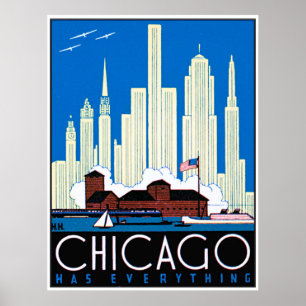 Poster Chicago a tout