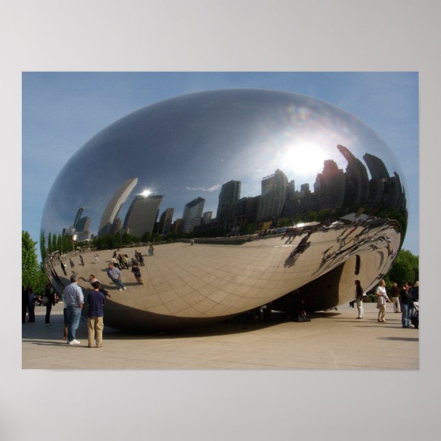 Poster Chicago Bean (Devant)