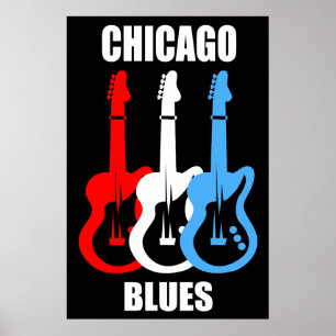Poster Chicago Blues