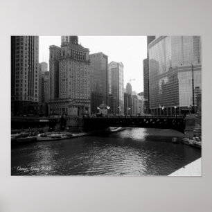 Poster Chicago du centre