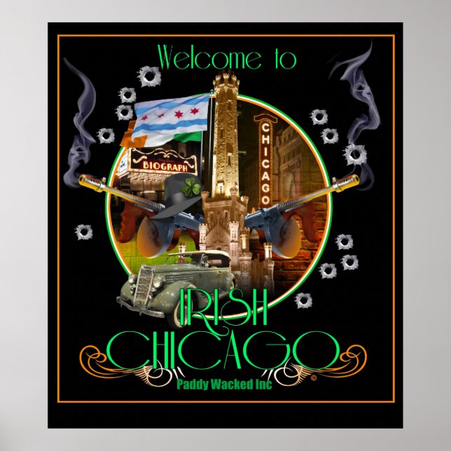 Poster Chicago Irish 1920 (Devant)