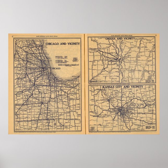 Poster Chicago, Omaha, Kansas City (Devant)