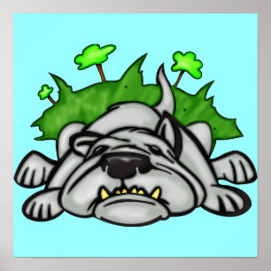 Poster Chien endormi