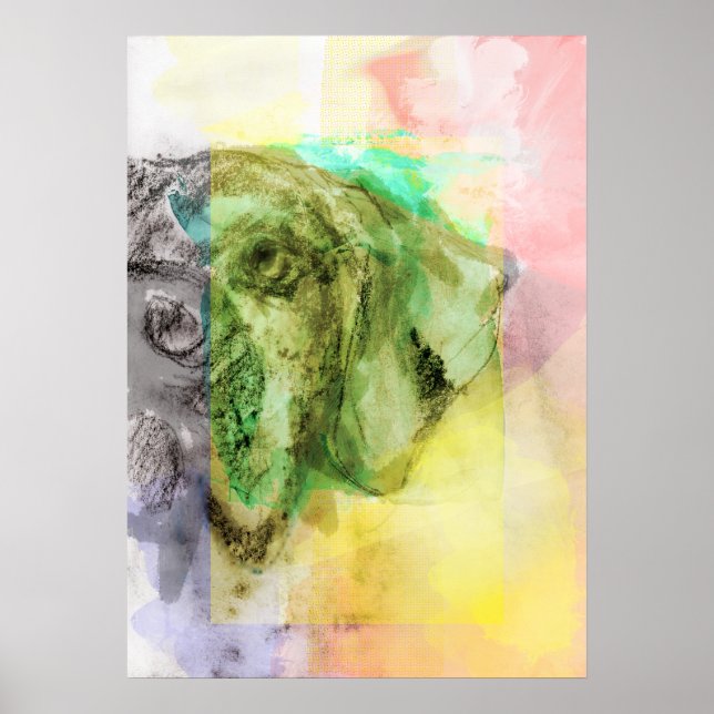Poster Chien Herbst Deutsche (Devant)