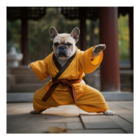 Chien-taule français, Poster, Shaolin, Kung Fu, Ma