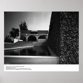 Poster Chiffres et piscine à l'UCR, mars 1966 par Ansel A