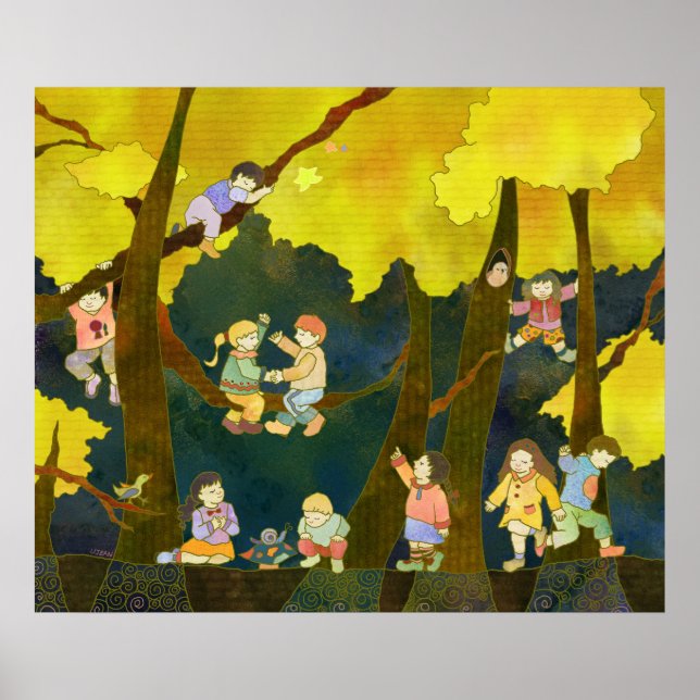 Poster Children in Heaven (Devant)