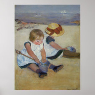 Poster Children on The Beach, Mary Cassatt