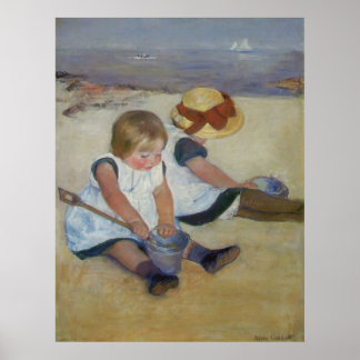 Poster Children on The Beach, Mary Cassatt