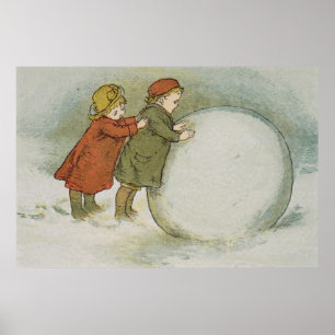 Poster Children Rolling Snowballs