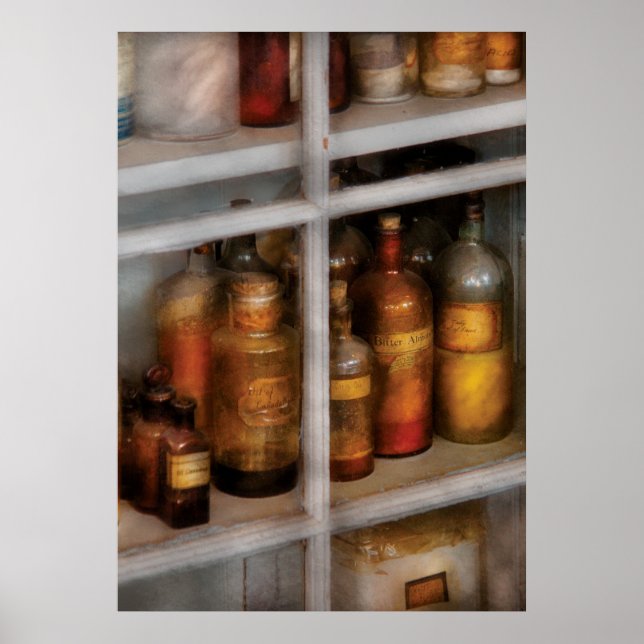 Poster Chimiste - Laboratoire des saveurs (Devant)