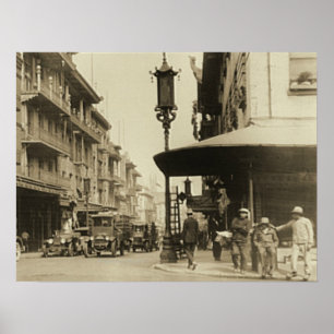 Poster Chinatown Street à San Francisco