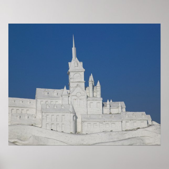 Poster CHINE, province du Heilongjiang, Haerbin (Harbin). (Devant)