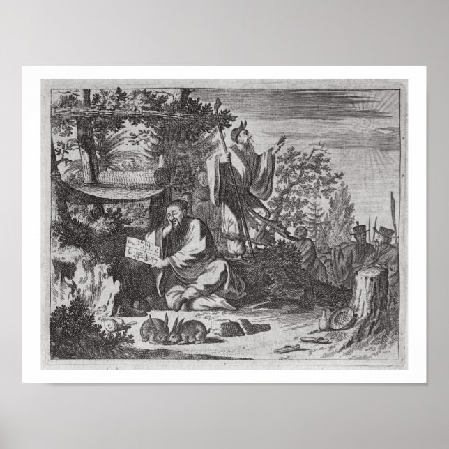Poster Chinese Holy Men, illustration de la description (Devant)