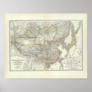 Poster Chinesische Reich - Empire chinois