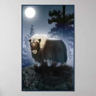 Poster chinois Zodiac Ox