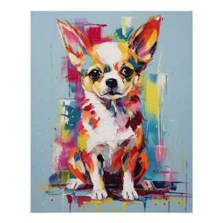 Poster Chiot Chihuahua Super Cute 004 - Xeno Lucilfer