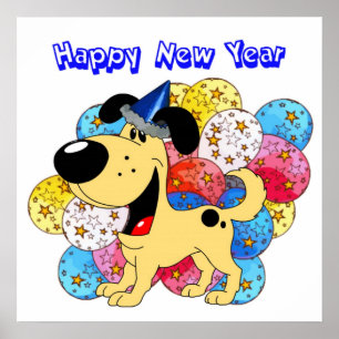 Poster Chiot de bonne année !