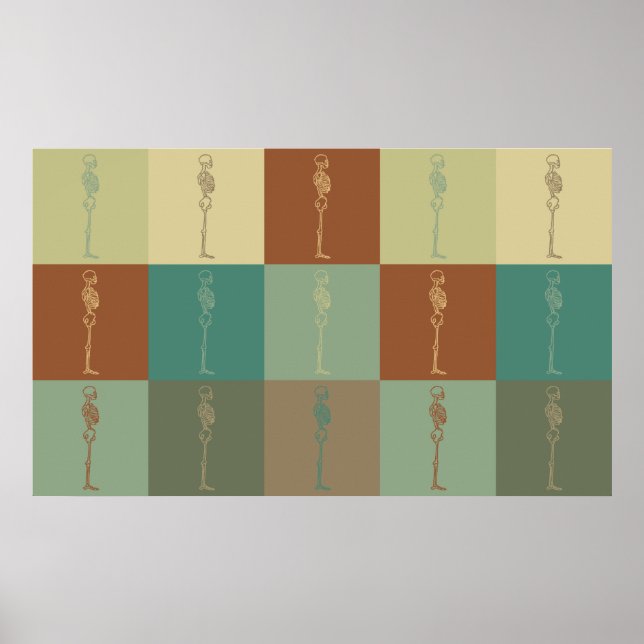 Poster Chiropratique Pop Art (Devant)