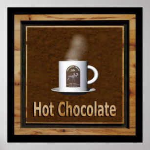Poster Chocolat chaud