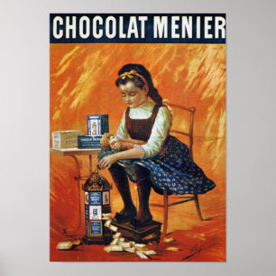 Poster Chocolat Menier