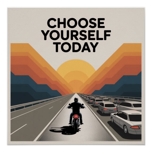 Poster Choisissez-vous aujourd'hui (Devant)