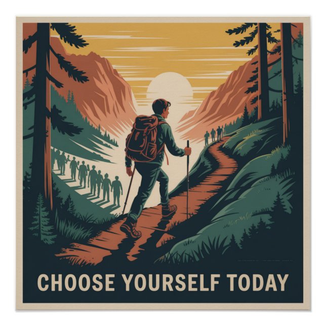 Poster Choisissez-vous aujourd'hui (Devant)