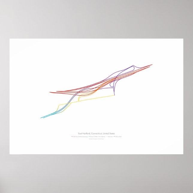 Poster Chorégraphie d'échange : East Hartford, CT, États- (Devant)