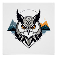 Chouette Vector Art Animal Moderne Ville Urbaine G