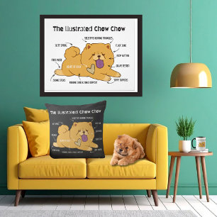 POSTER CHOW ILLUSTRÉ  