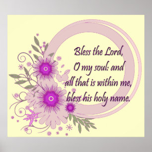 Poster chrétien avec écriture