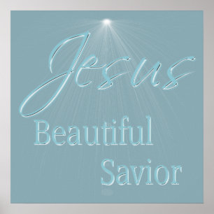 Poster chrétien avec les mots