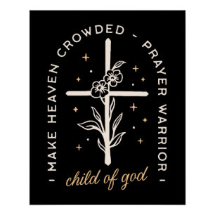 Poster Chrétien sombres citations esthétiques académiques