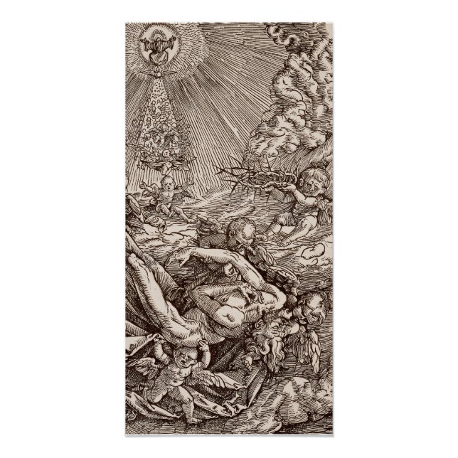 Poster Christ né au ciel par les anges (Devant)