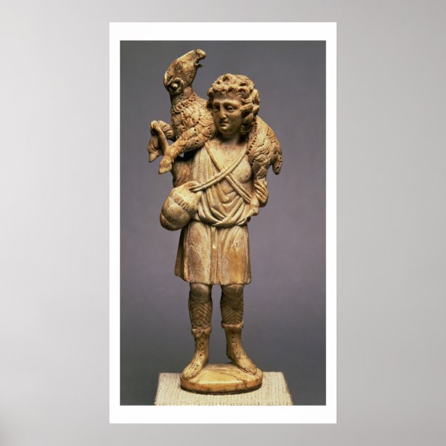 Poster Christ the Shepherd (ivory) (Devant)