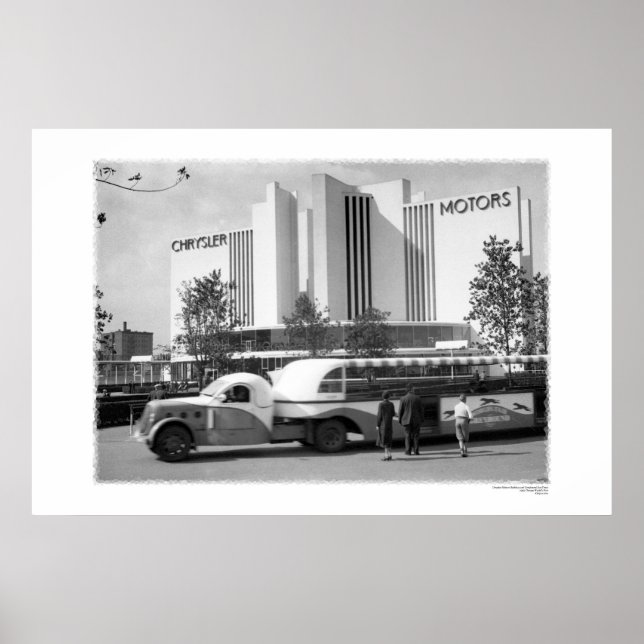 Poster Chrysler & Greyhound (Devant)