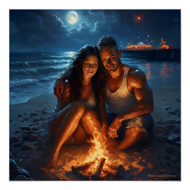 Poster Chuchotements au clair de lune (Devant)