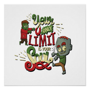 Poster Chute Sweatshirt tour ou traiter Tshirt Hallowee
