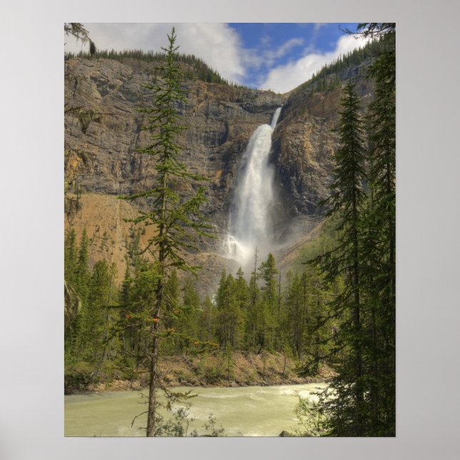 Poster Chutes Takakkaw (Devant)