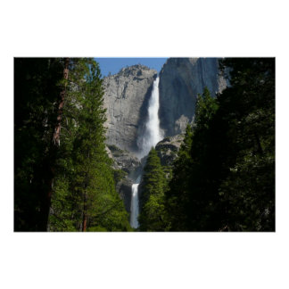 Poster Chutes Yosemite II du parc national Yosemite