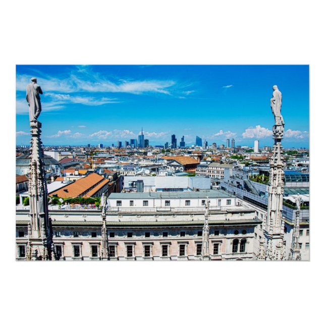 Poster Ciel de Milan (Devant)