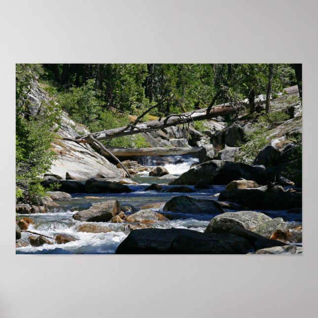 Poster "Ciel des neiges", American River (Devant)